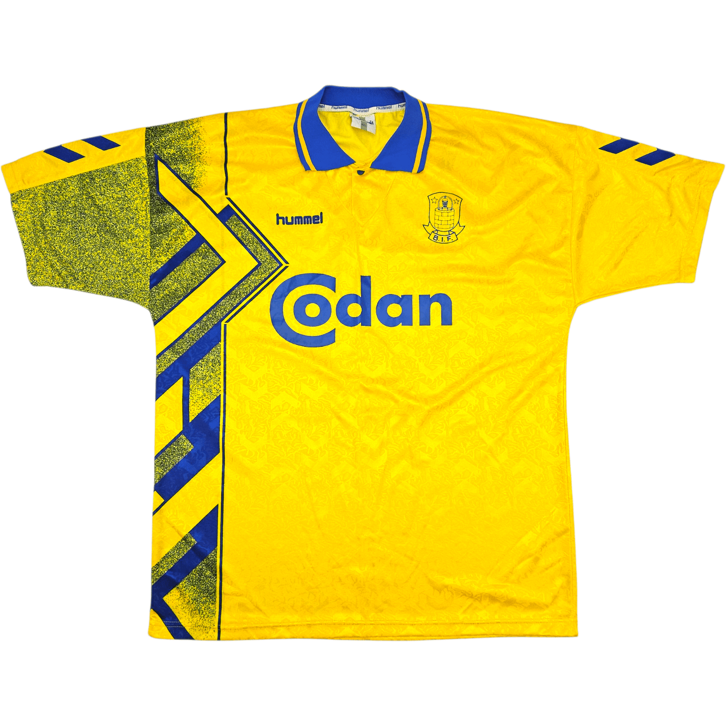 1994/96 Brondby Home Football Shirt (2XL) Hummel