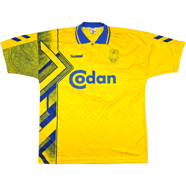 1994/96 Brondby Home Football Shirt (2XL) Hummel