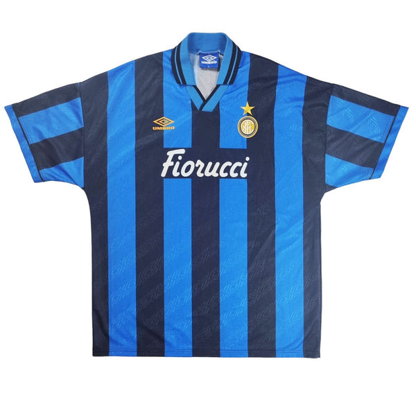 1994/96 Inter Milan Home Football Shirt (XL) Umbro