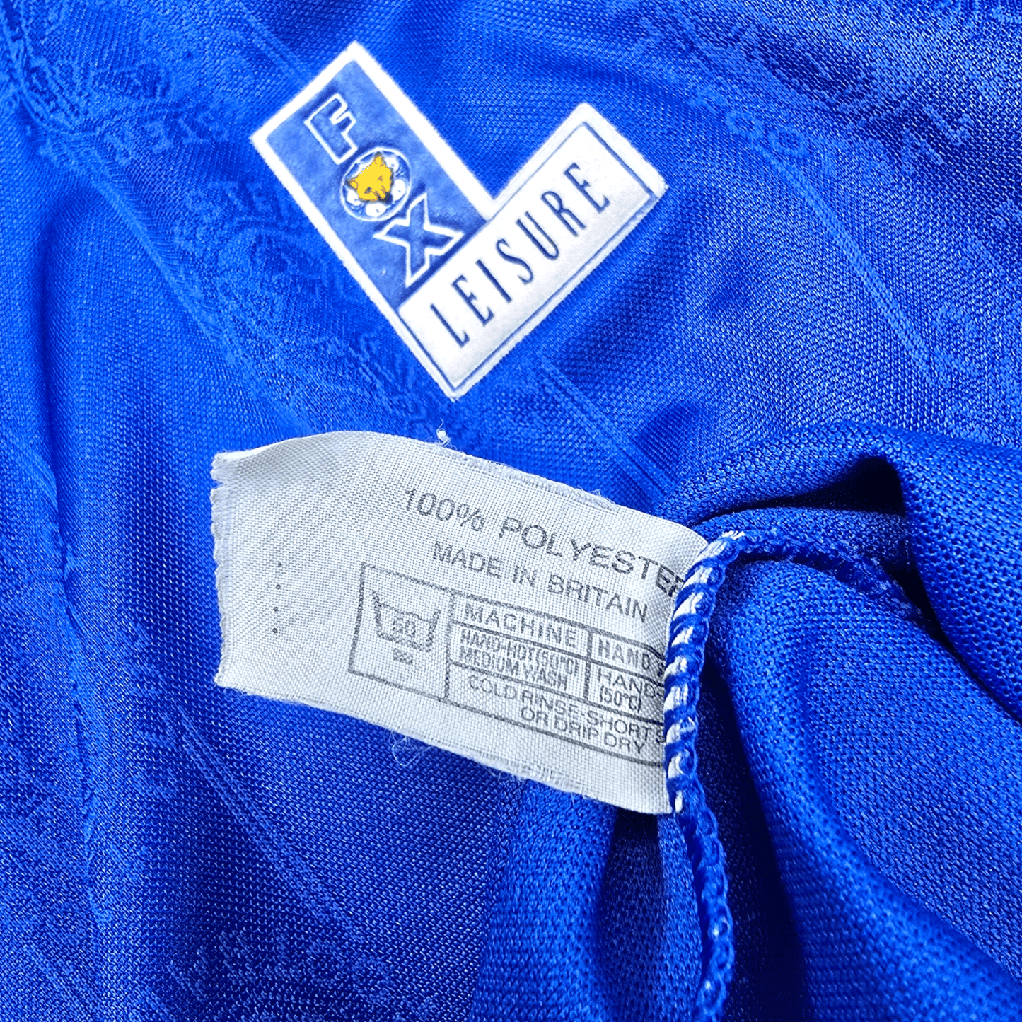 1994/96 Leicester City Home Football Shirt (L) Fox Leisure