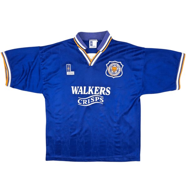 1994/96 Leicester City Home Football Shirt (L) Fox Leisure