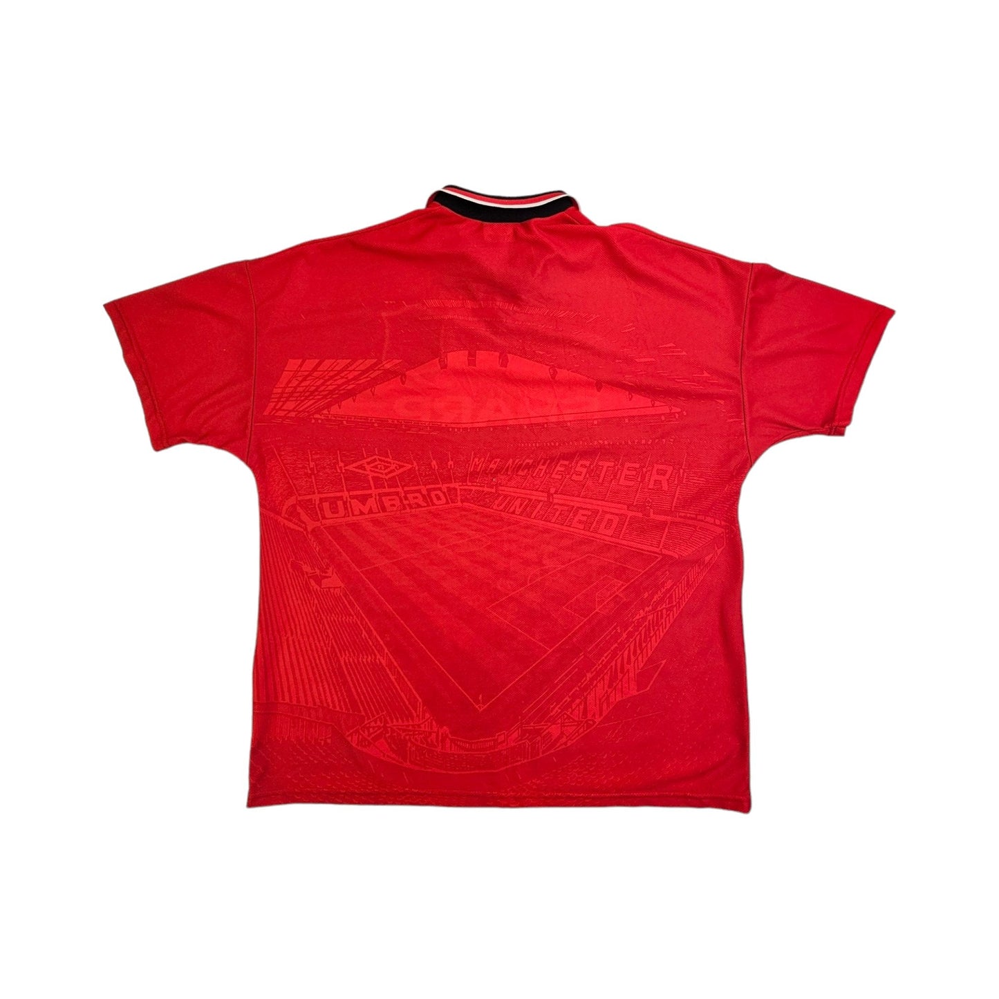 1994/96 Manchester United Home Football Shirt (2XL) Umbro