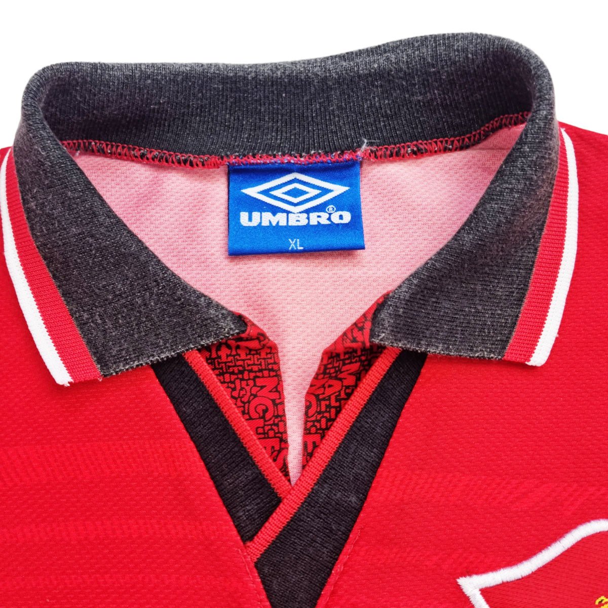1994/96 Manchester United Home Football Shirt (XL) Umbro