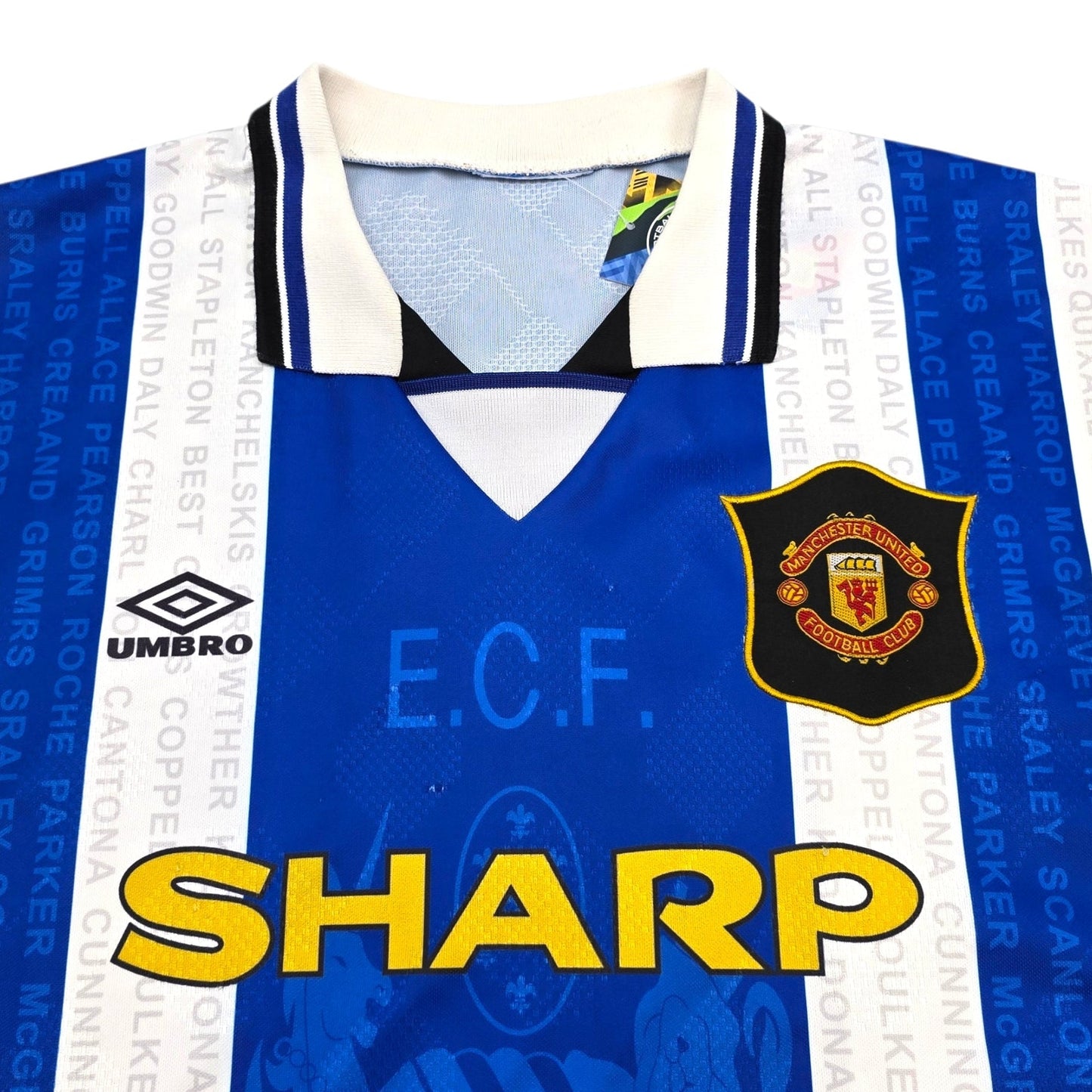 1994/96 Manchester United Third Football Shirt (L) Umbro