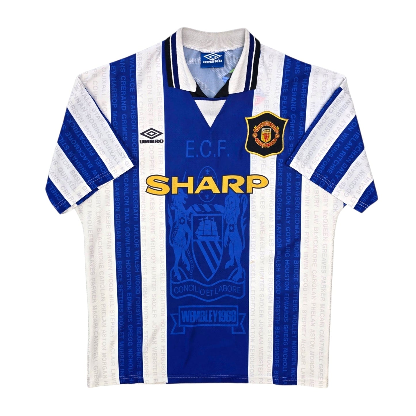 1994/96 Manchester United Third Football Shirt (L) Umbro
