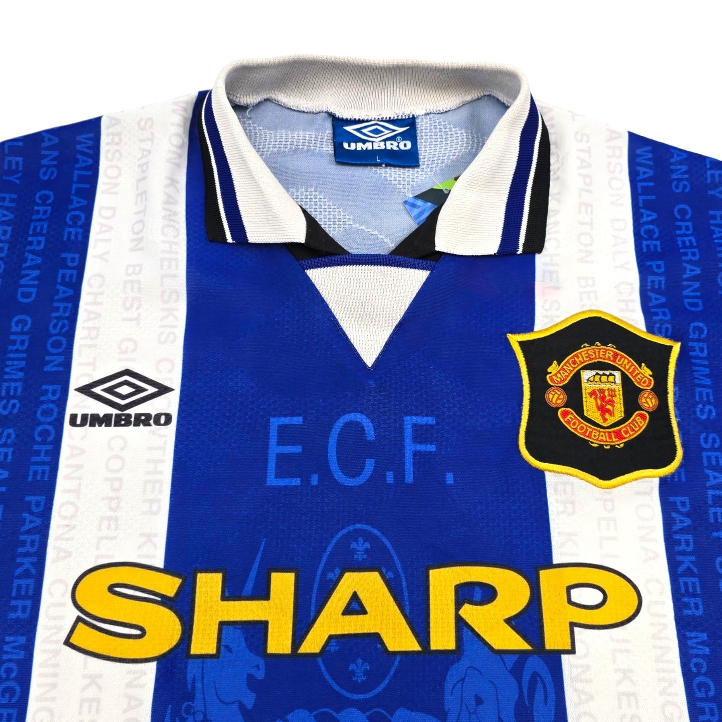 1994/96 Manchester United Third Football Shirt (L) Umbro