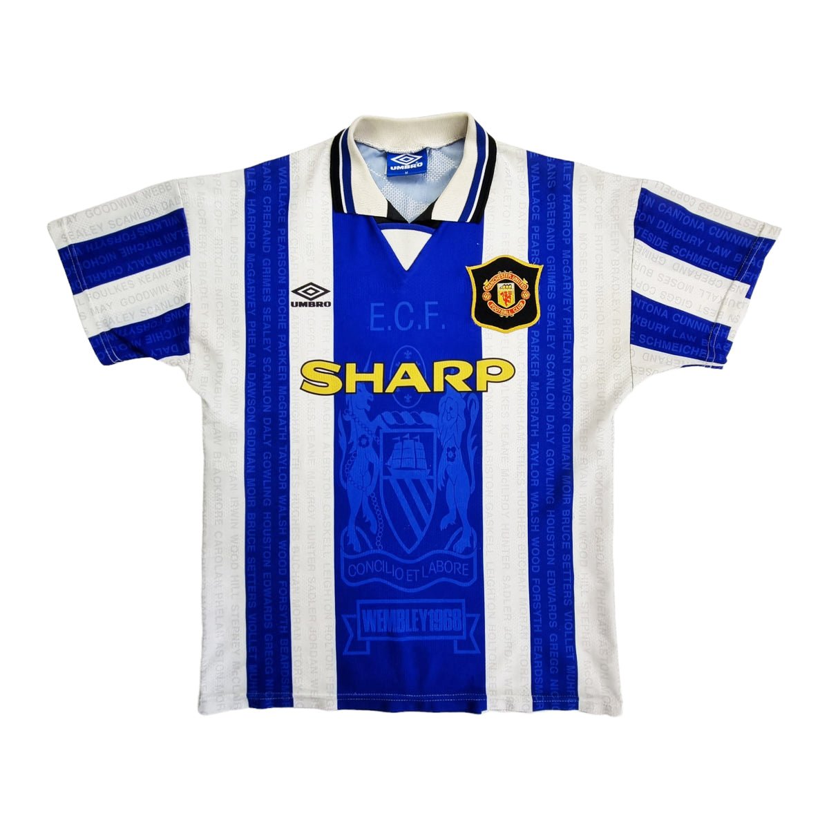 1994/96 Manchester United Third Football Shirt (M) Umbro