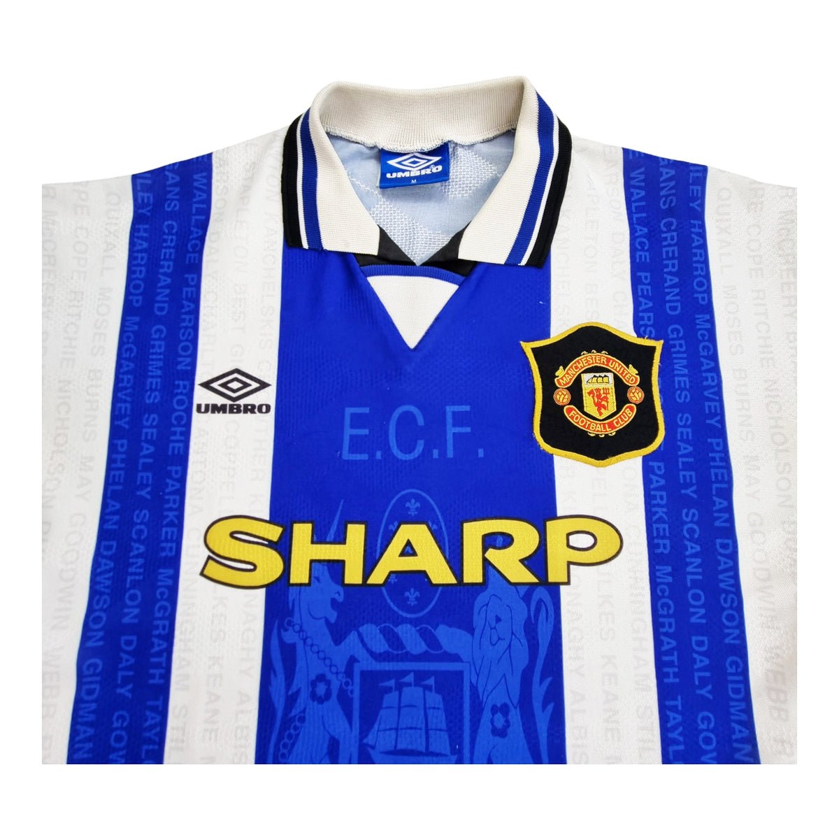 1994/96 Manchester United Third Football Shirt (M) Umbro