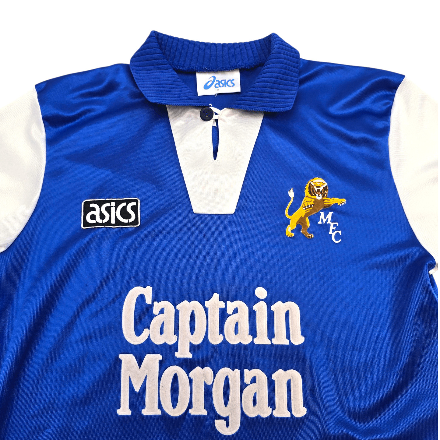 1994/96 Millwall Home Football Shirt (S) Asics