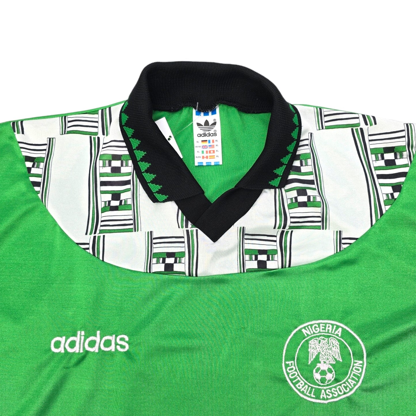 1994/96 Nigeria Home Football Shirt (XL) Adidas