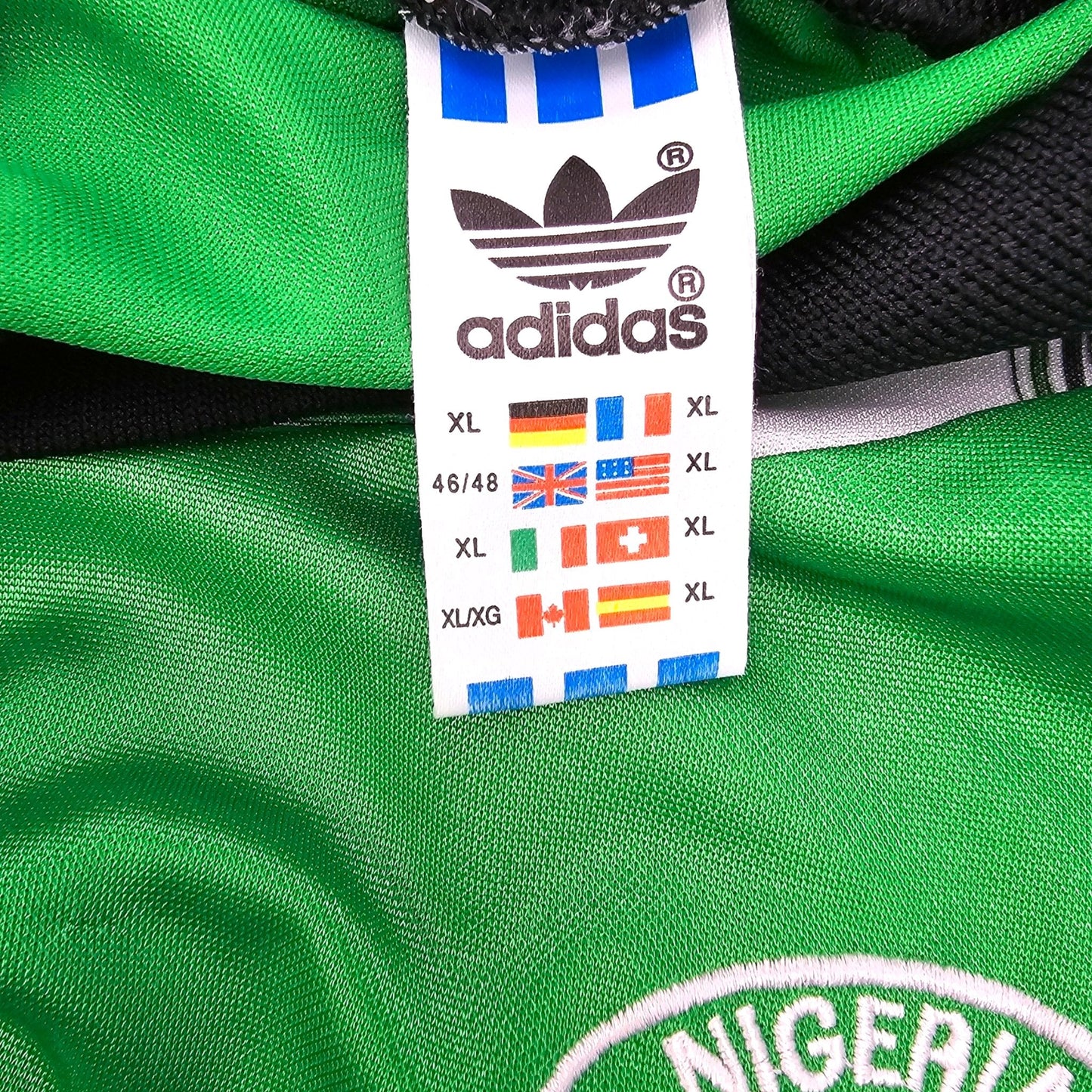 1994/96 Nigeria Home Football Shirt (XL) Adidas
