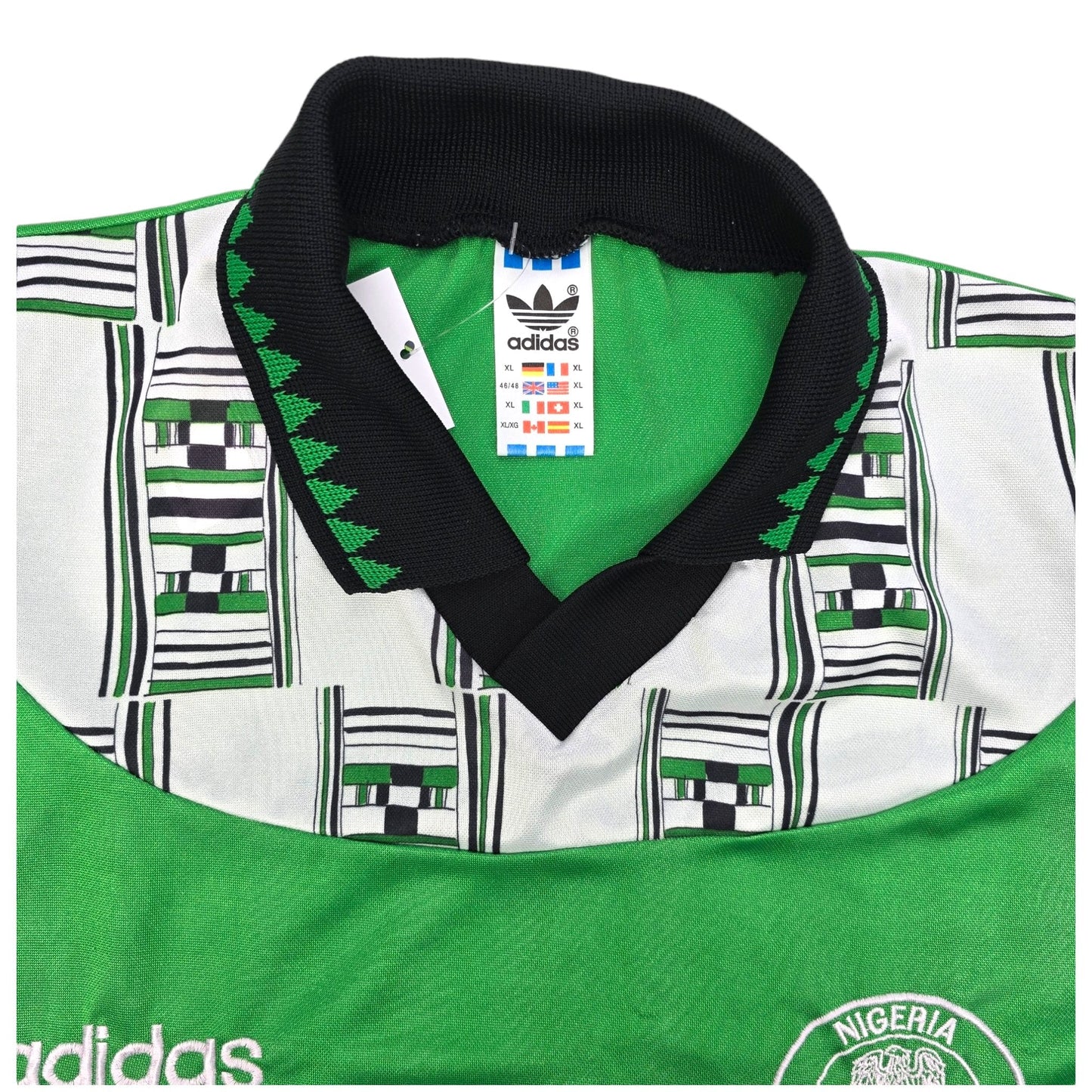 1994/96 Nigeria Home Football Shirt (XL) Adidas