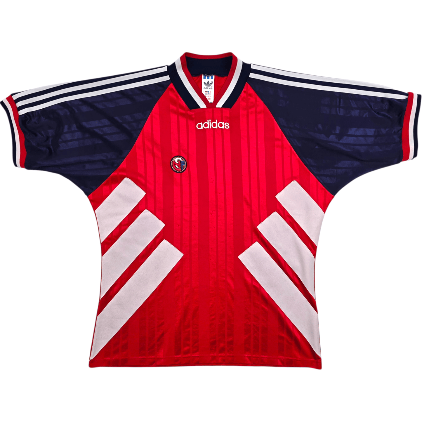 1994/96 Norway Home Football Shirt (L) Adidas