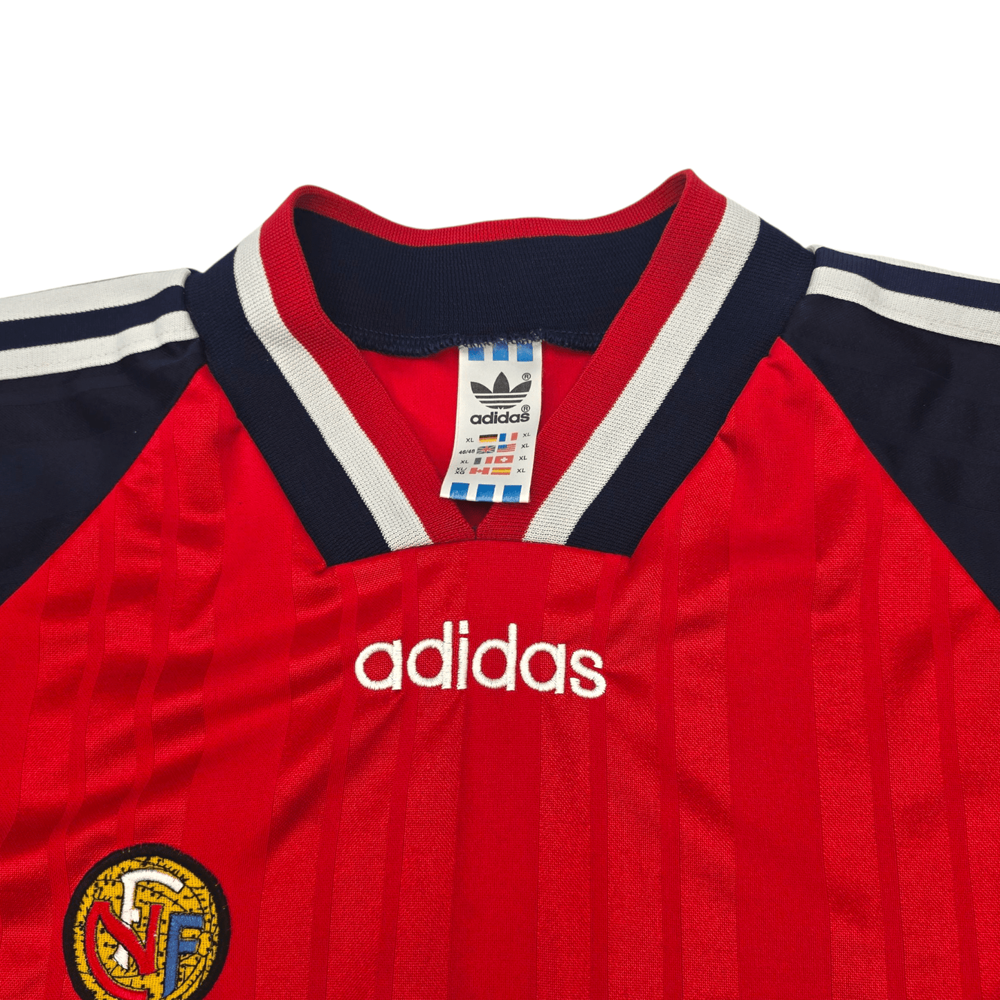 1994/96 Norway Home Football Shirt (XL) Adidas