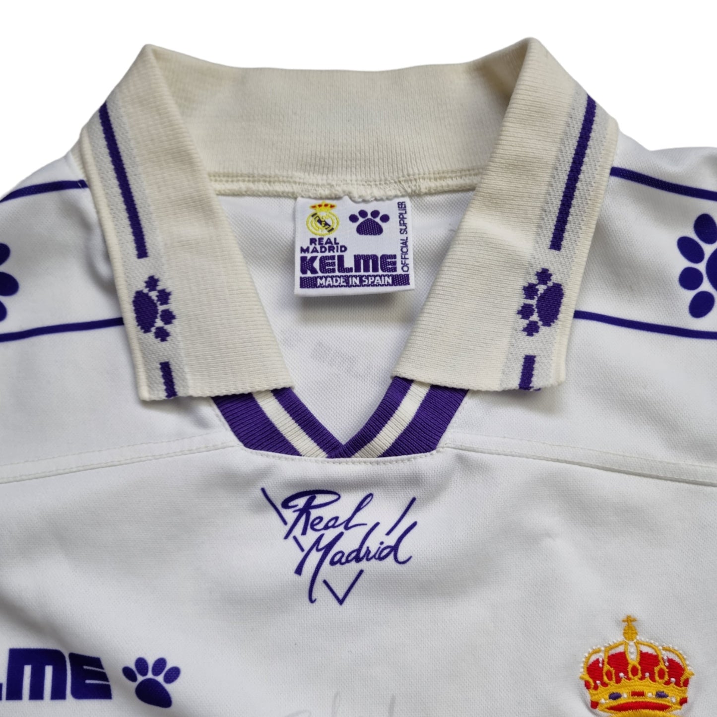1994/96 Real Madrid Home Football Shirt (XL) Kelme