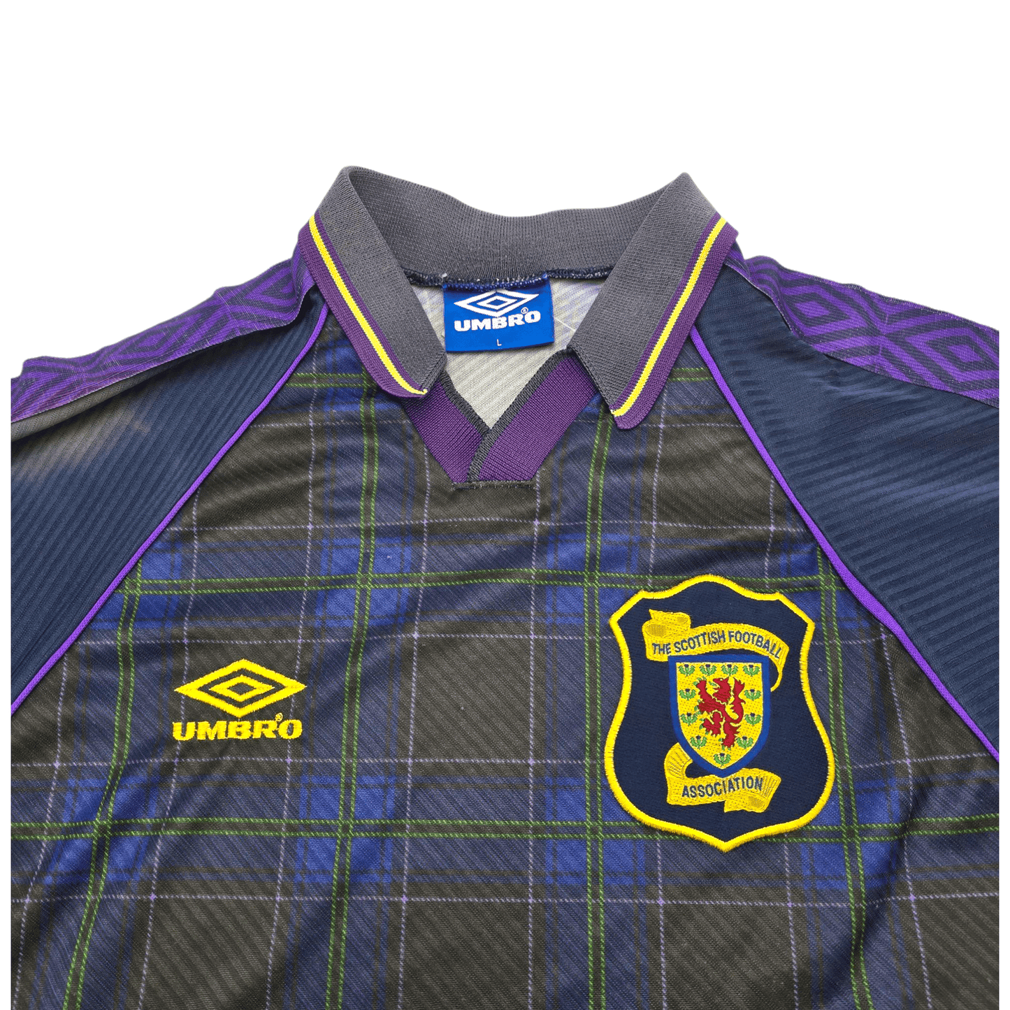 1994/96 Scotland Home Football Shirt (L) Umbro