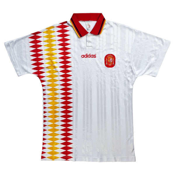 1994/96 Spain Away Football Shirt (M) Adidas
