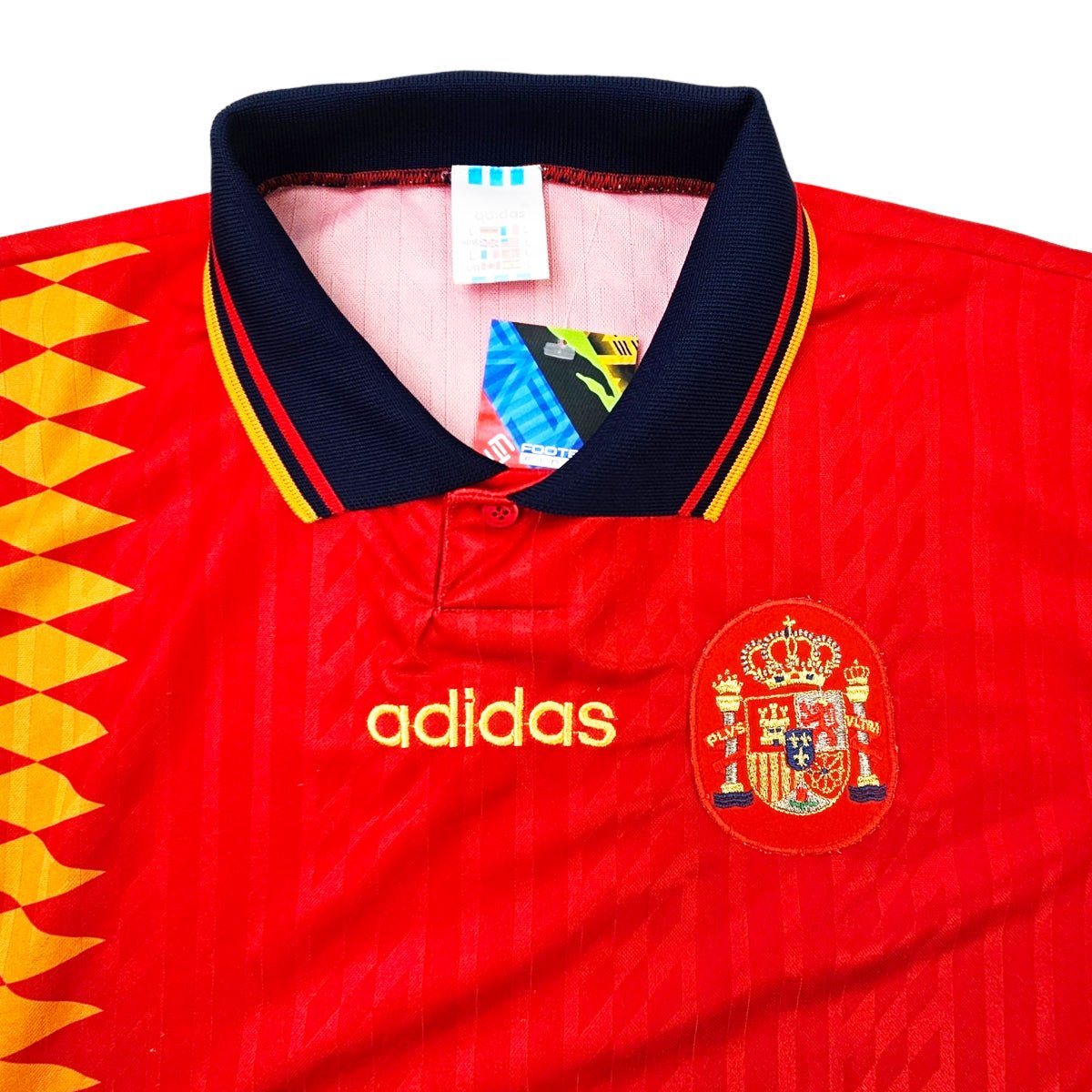 1994/96 Spain Home Football Shirt (L) Adidas