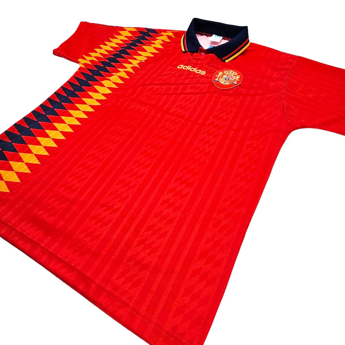 1994/96 Spain Home Football Shirt (L) Adidas