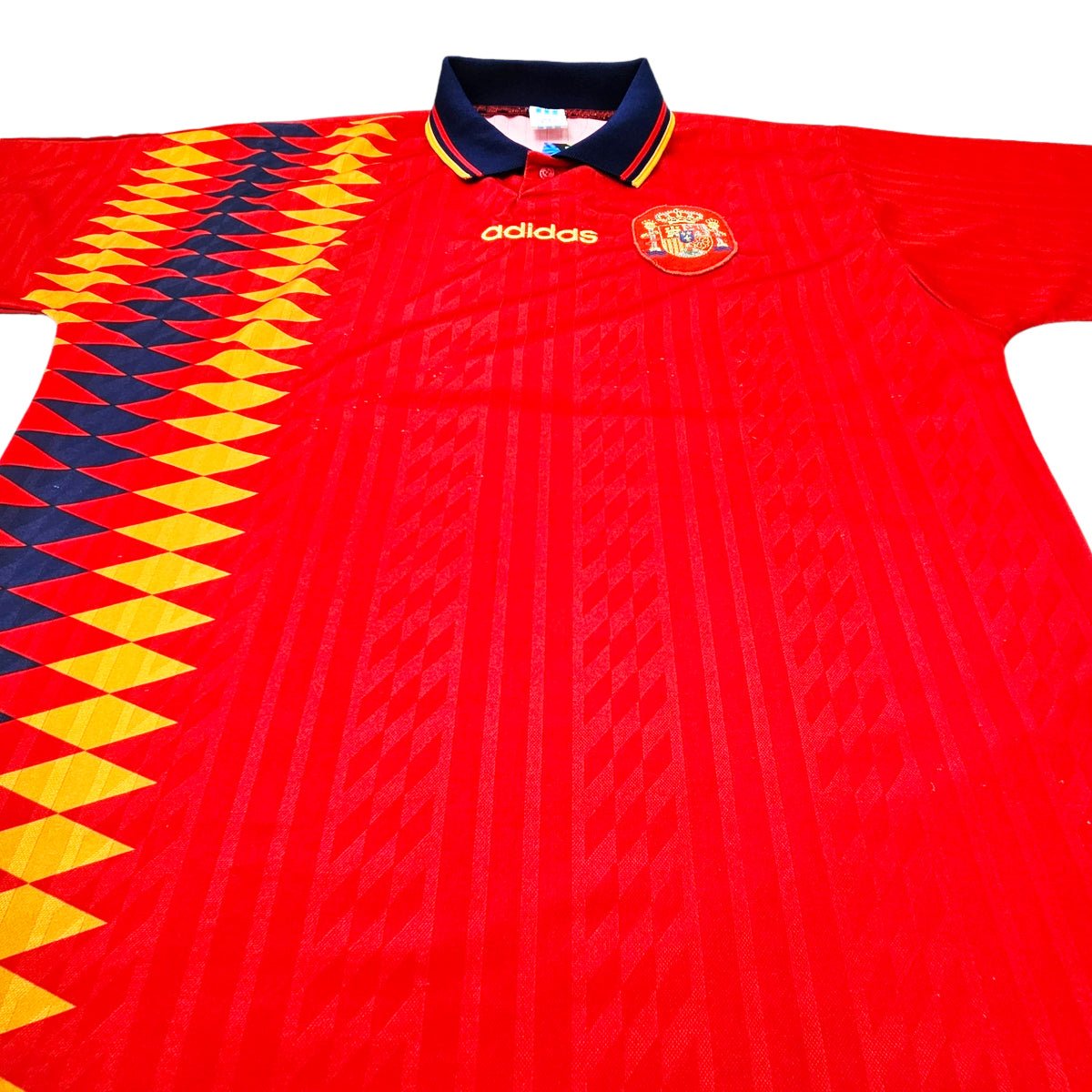 1994/96 Spain Home Football Shirt (L) Adidas