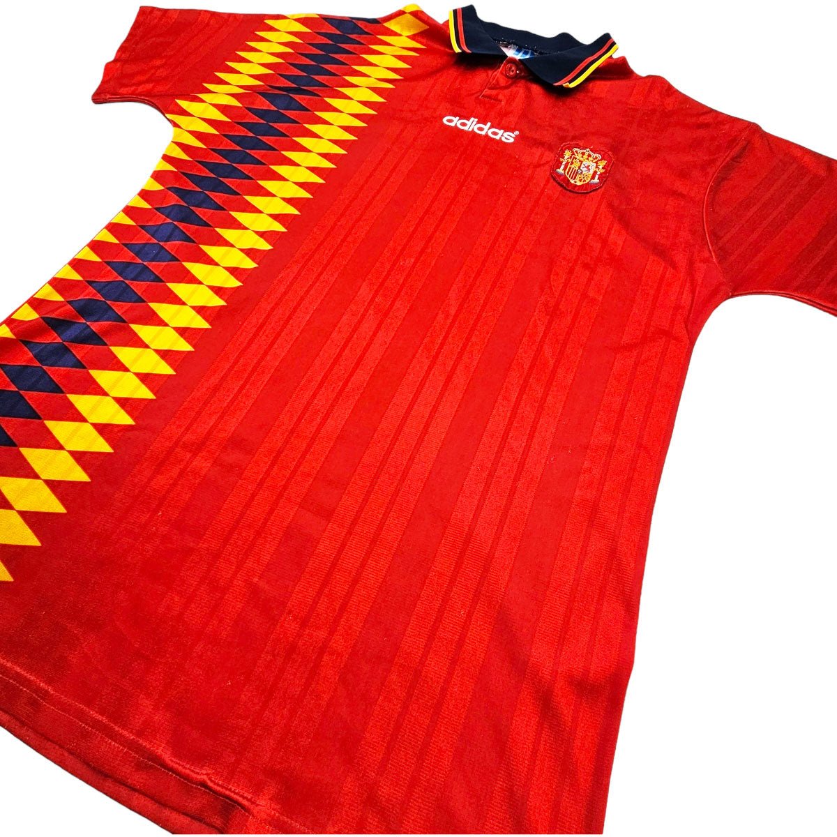 1994/96 Spain Home Football Shirt (L) Adidas