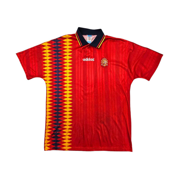1994/96 Spain Home Football Shirt (XL) Adidas