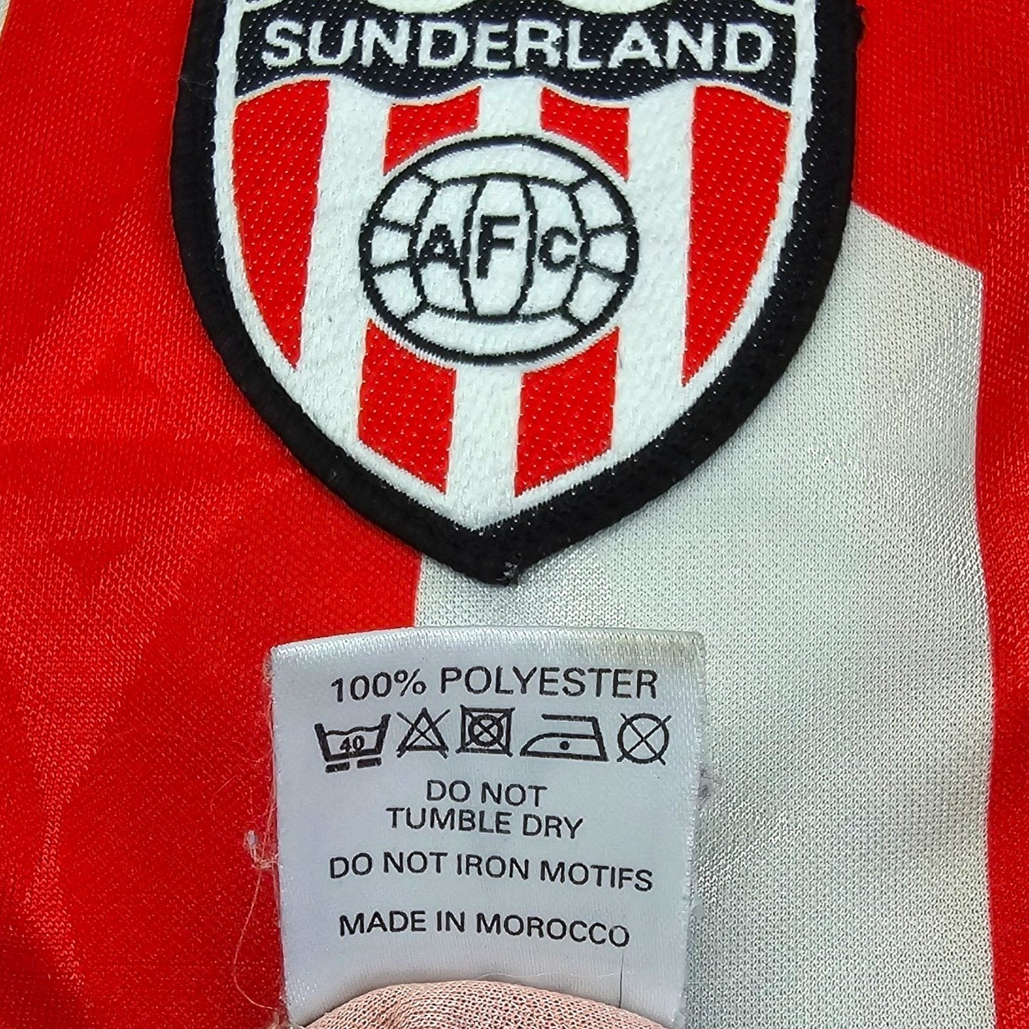 1994/96 Sunderland Home Football Shirt (M) Avec