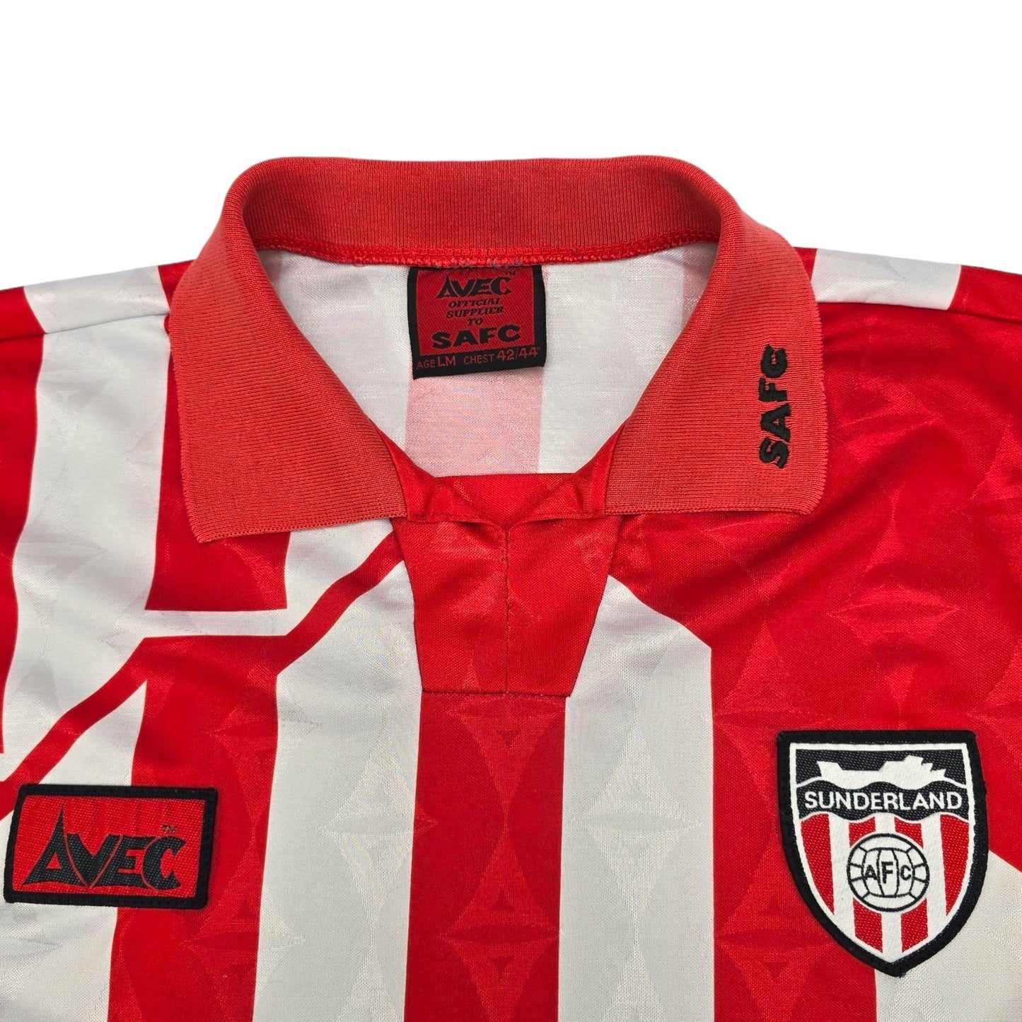 1994/96 Sunderland Home Football Shirt (M) Avec