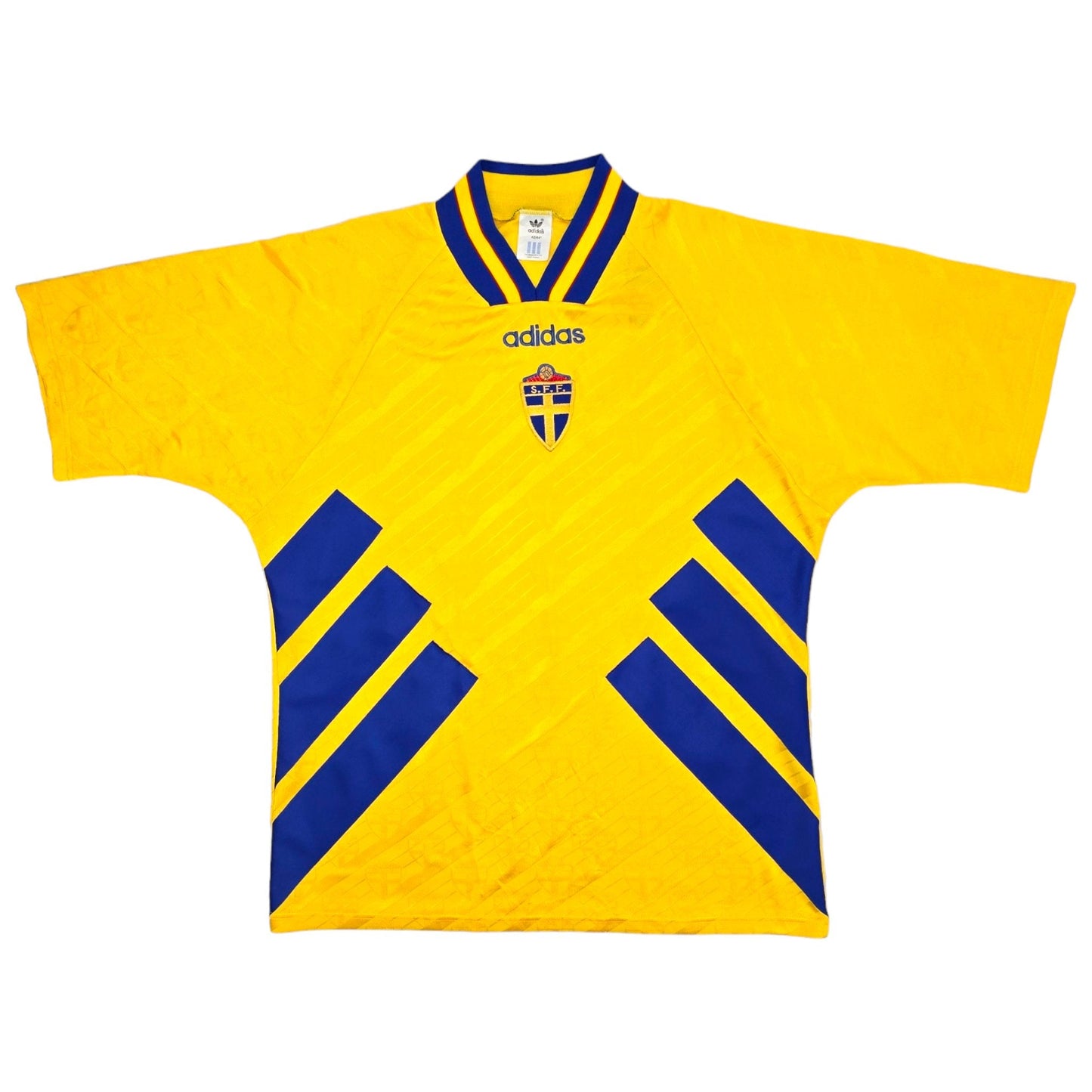 1994/96 Sweden Home Football Shirt (L) Adidas
