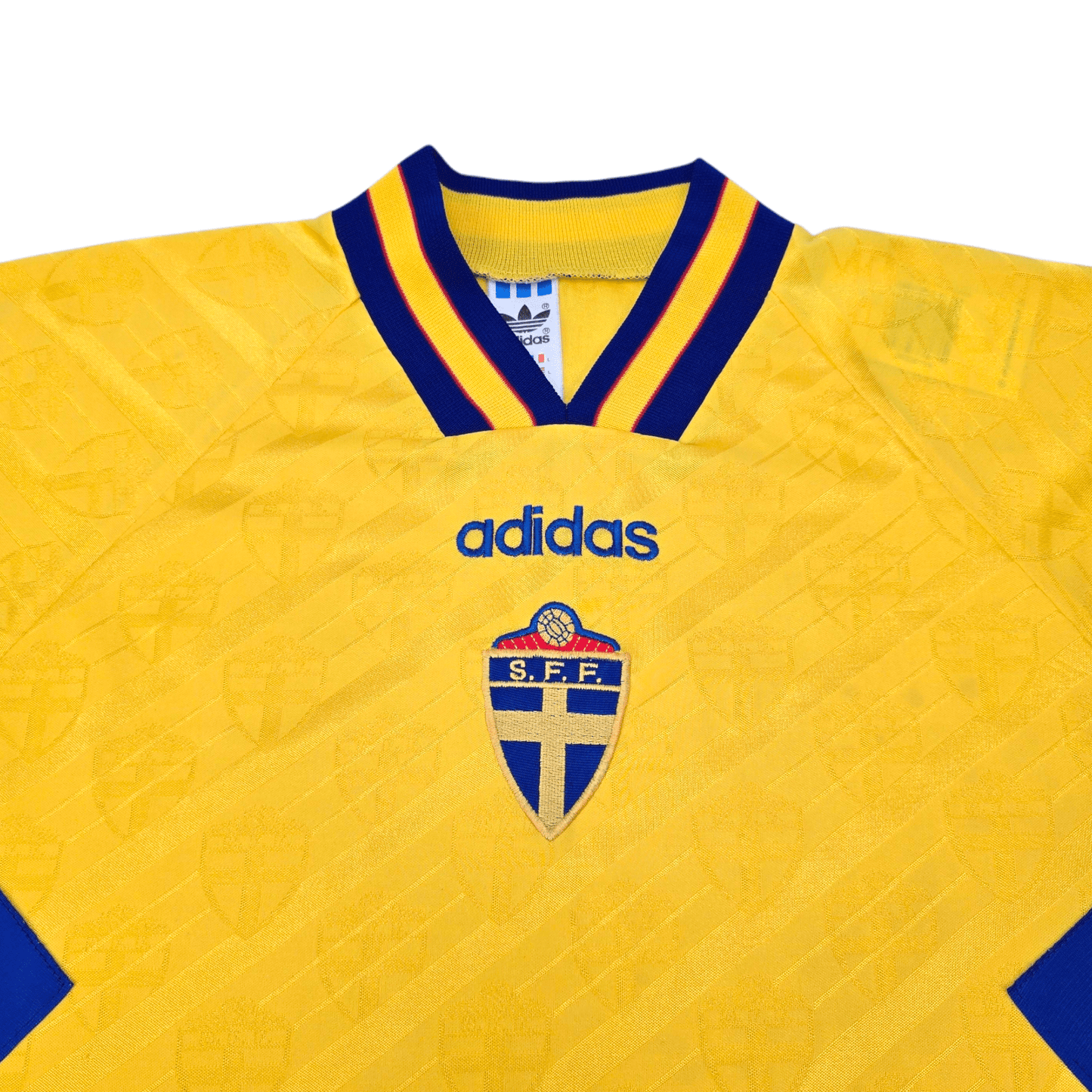 1994/96 Sweden Home Football Shirt (L) Adidas
