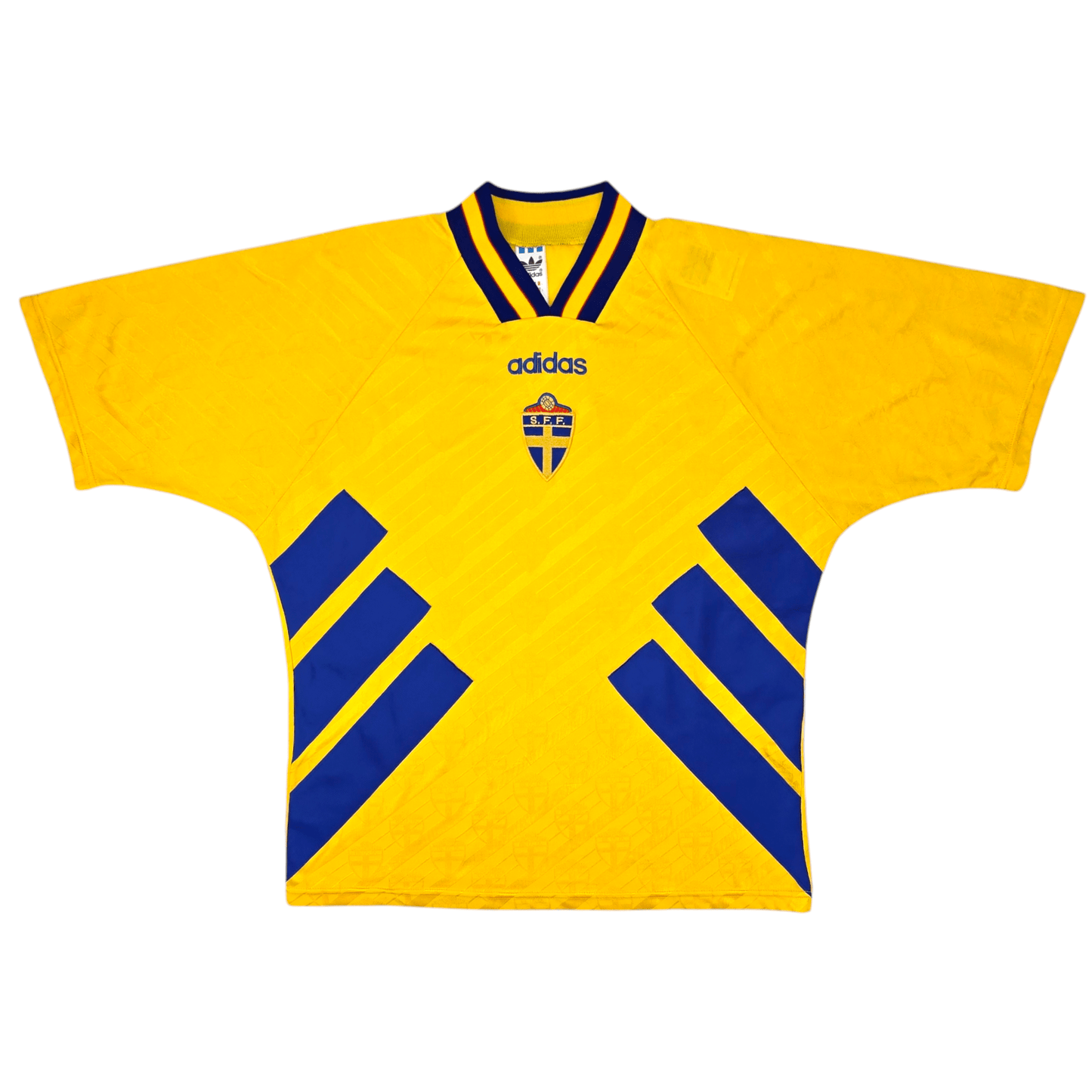 1994/96 Sweden Home Football Shirt (L) Adidas