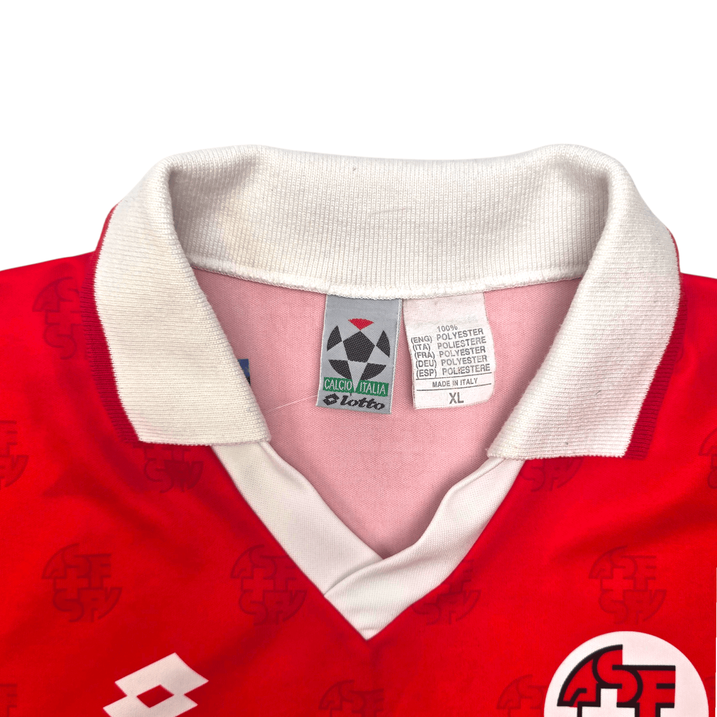 1994/96 Switzerland Home Football Shirt (XL) Lotto