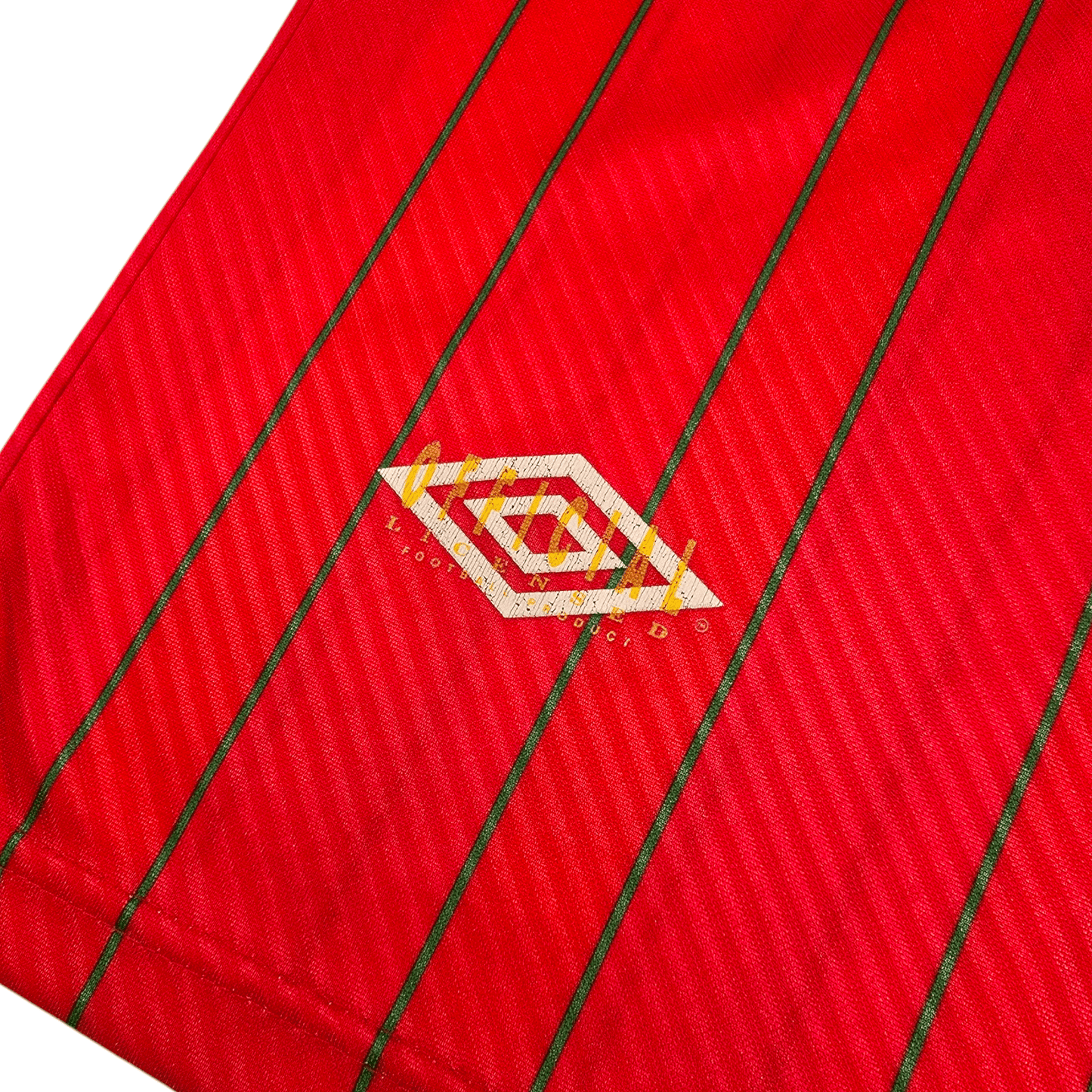 1994/96 Wales Home Football Shirt (M) Umbro