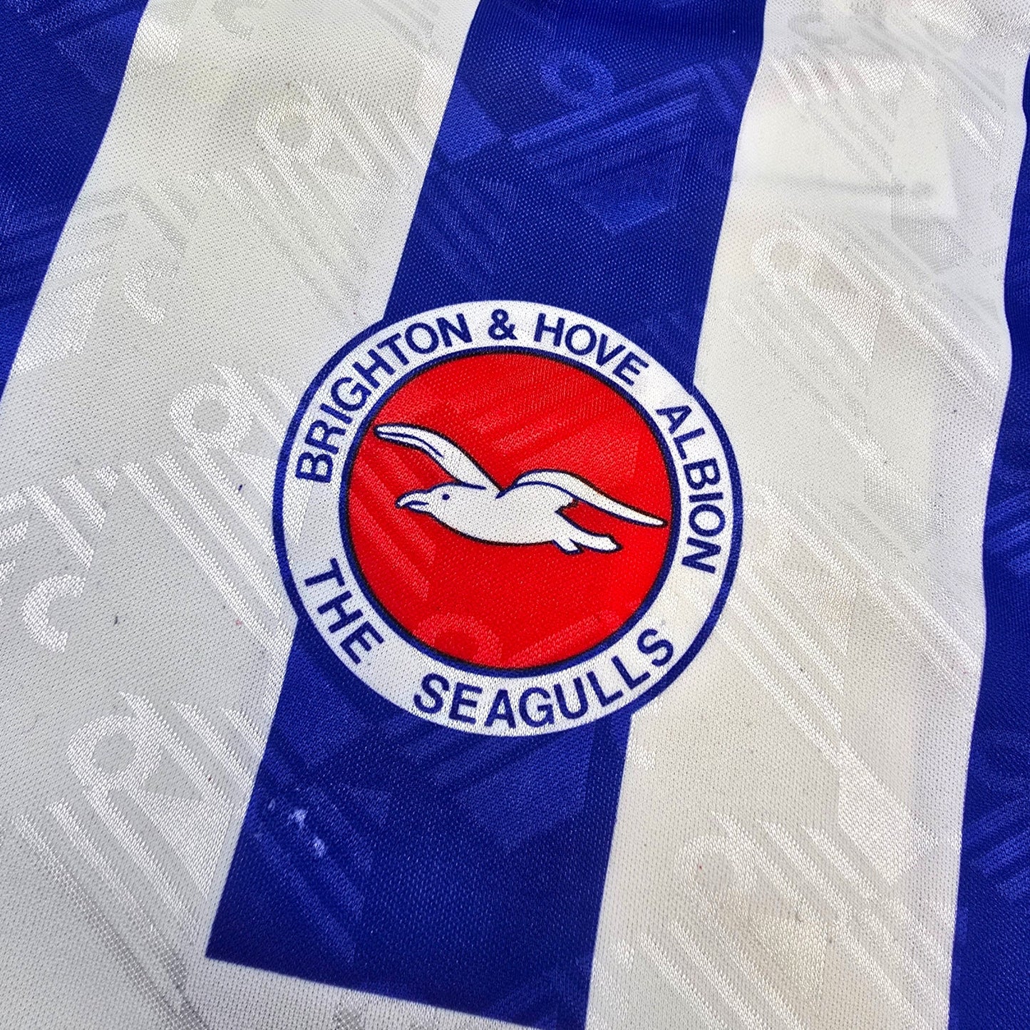 1994/97 Brighton Home Football Shirt (L) Admiral