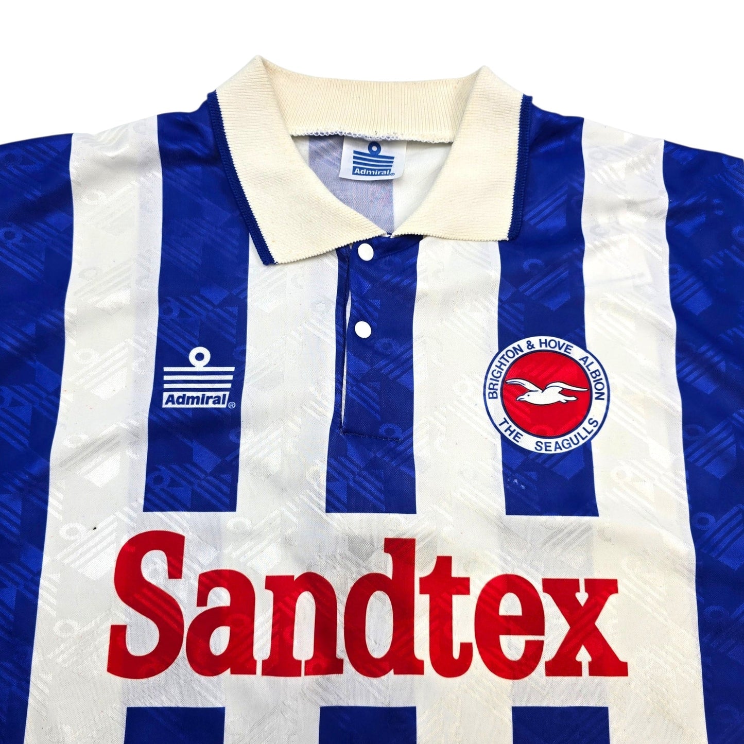 1994/97 Brighton Home Football Shirt (L) Admiral
