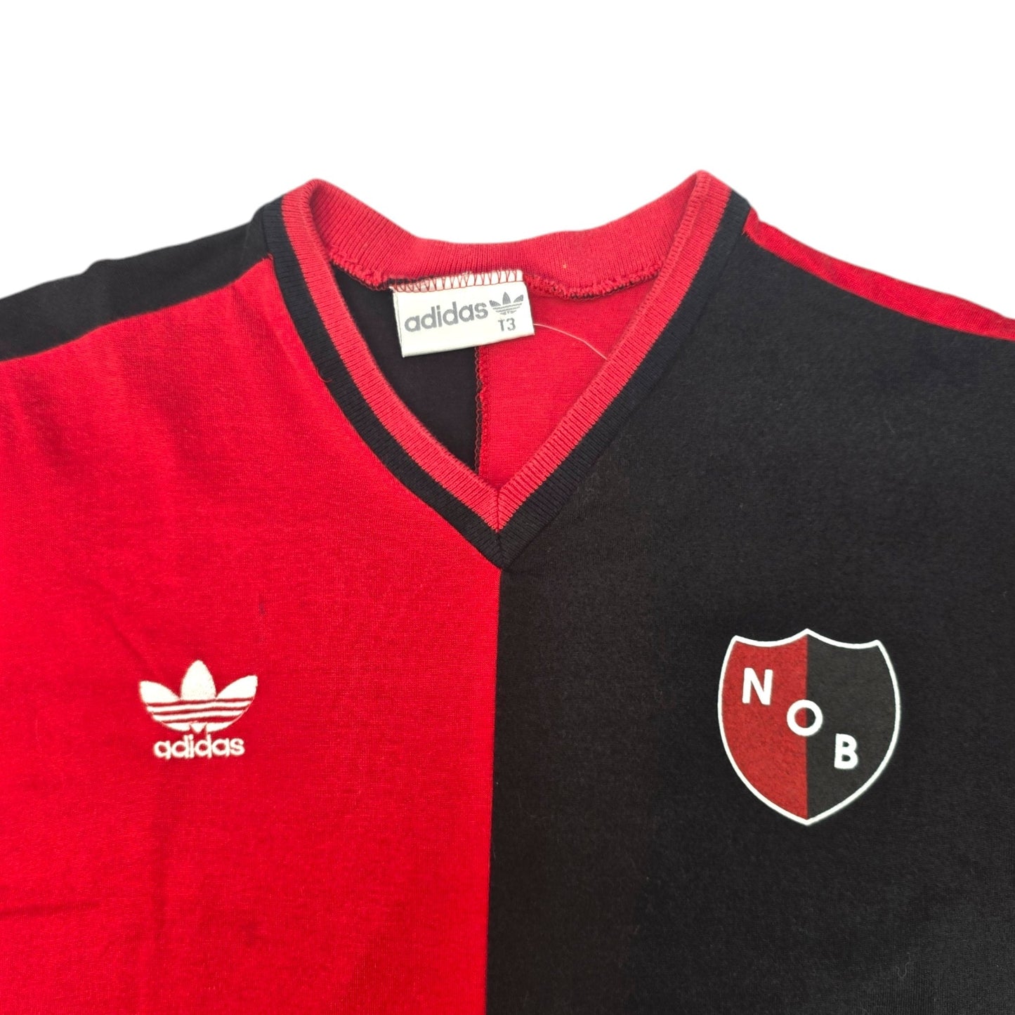 1995 Newells Old Boys Home Football Shirt (L) Adidas
