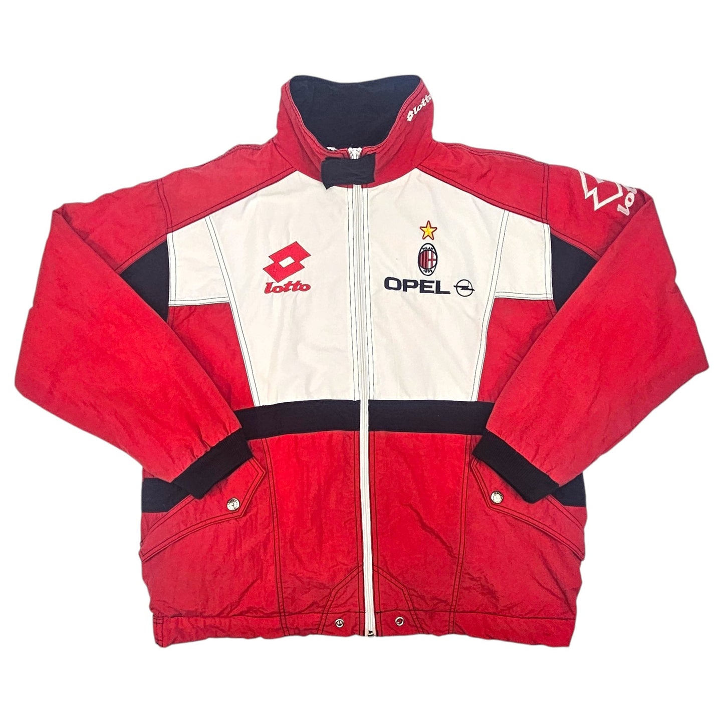 1995/96 AC Milan Tracksuit Top (L) Lotto
