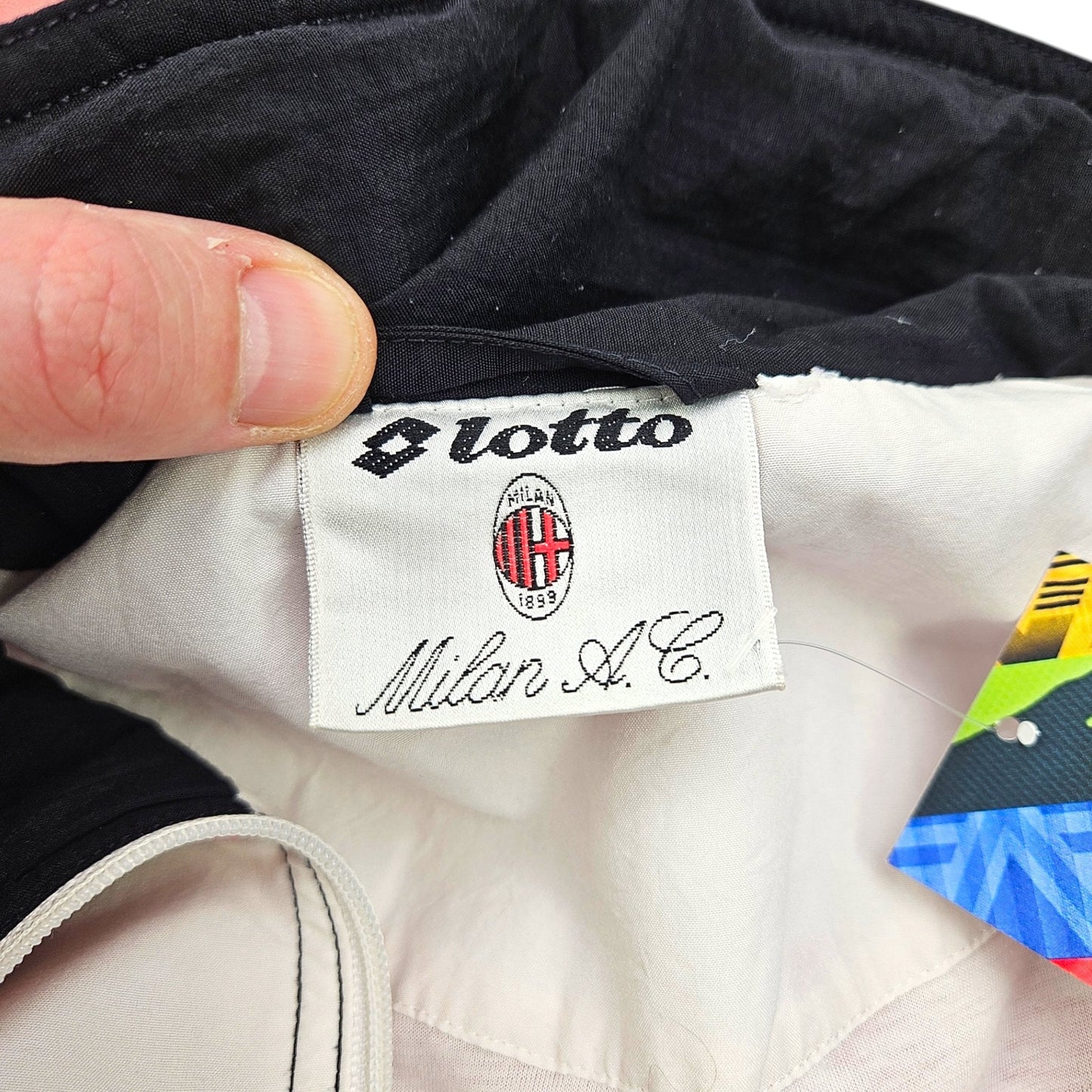 1995/96 AC Milan Tracksuit Top (L) Lotto