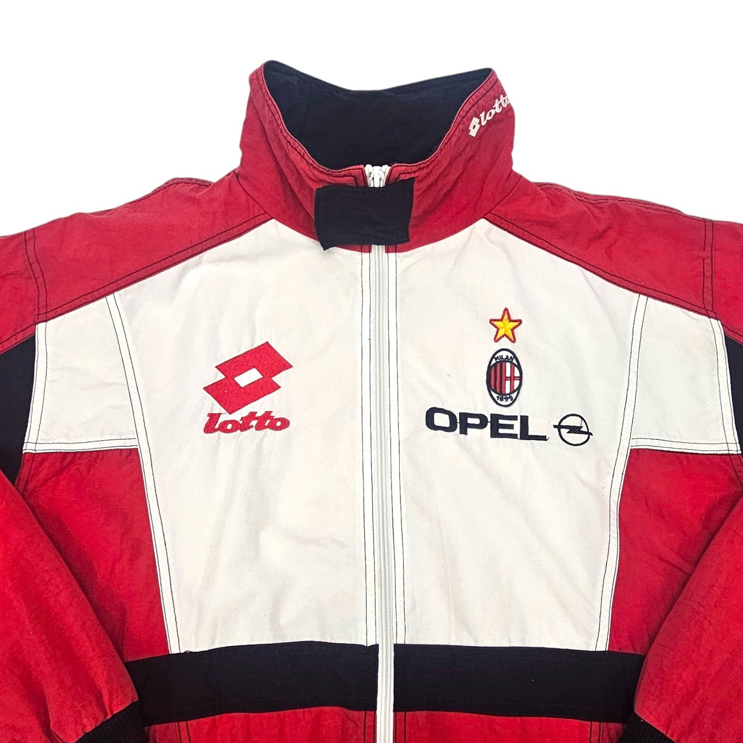 1995/96 AC Milan Tracksuit Top (L) Lotto
