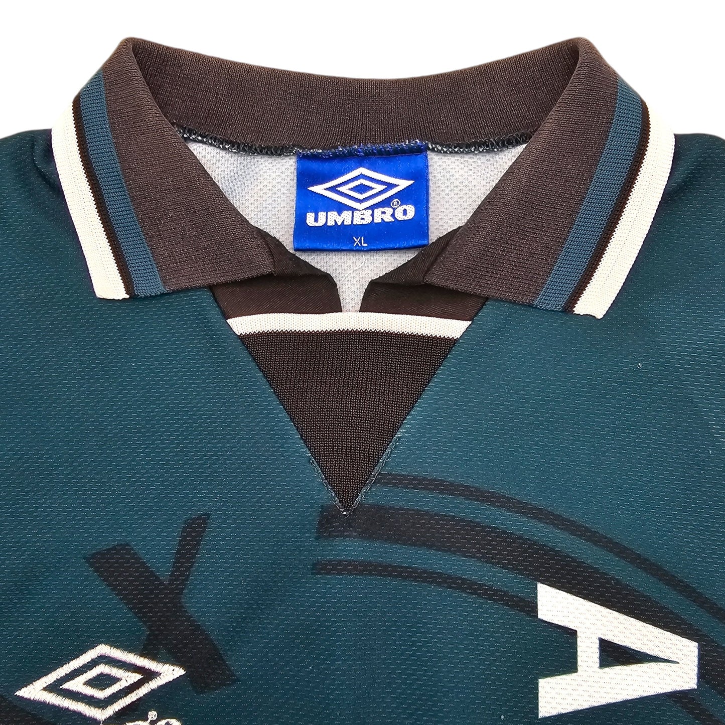 1995/96 Ajax Away Football Shirt (XL) Umbro
