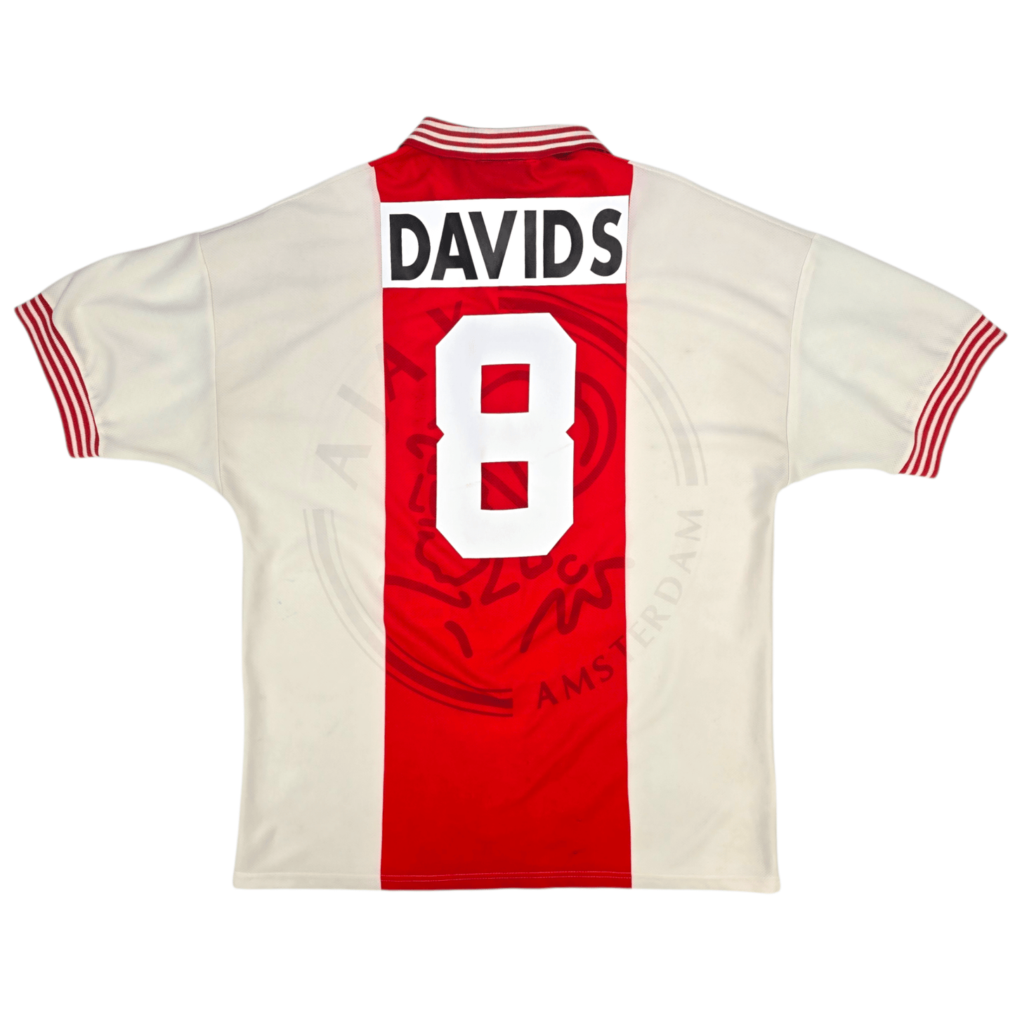 1995/96 Ajax Home Football Shirt (XL) Umbro #8 Davids