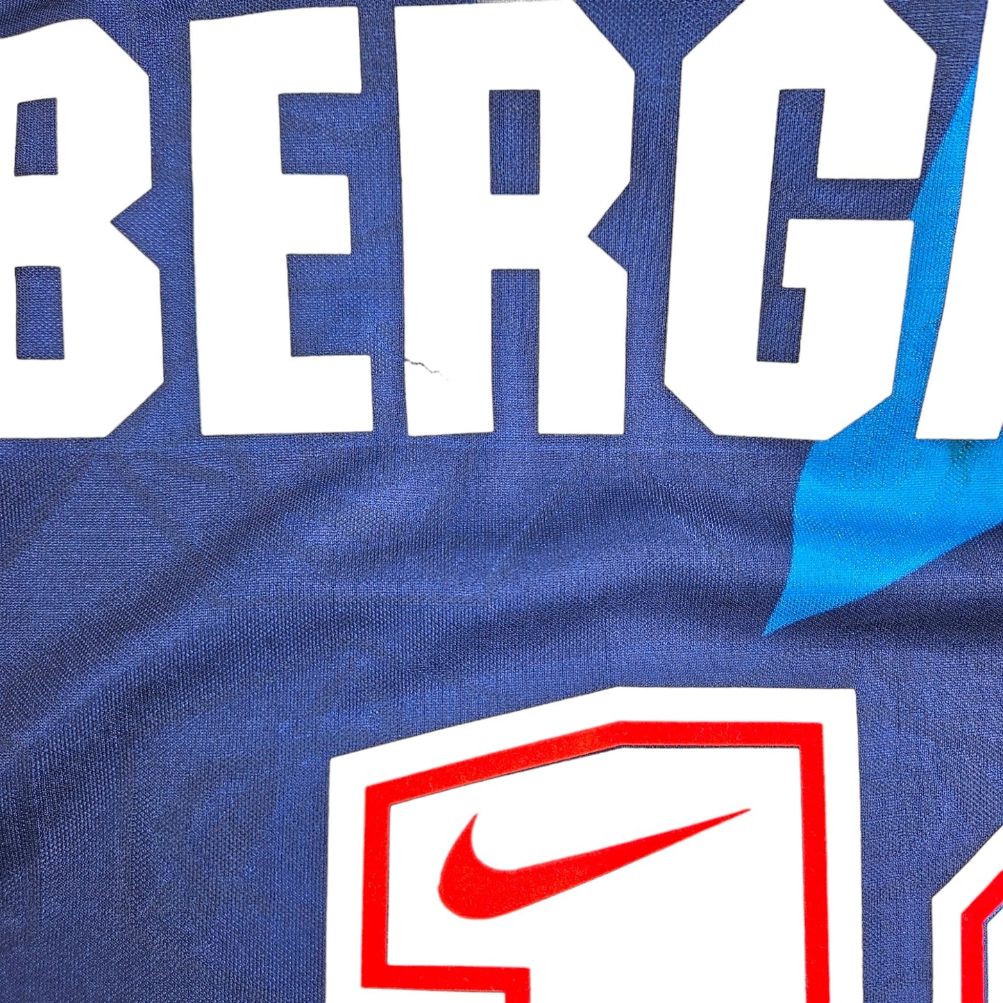 1995/96 Arsenal Away Football Shirt (XL) Nike #10 Bergkamp