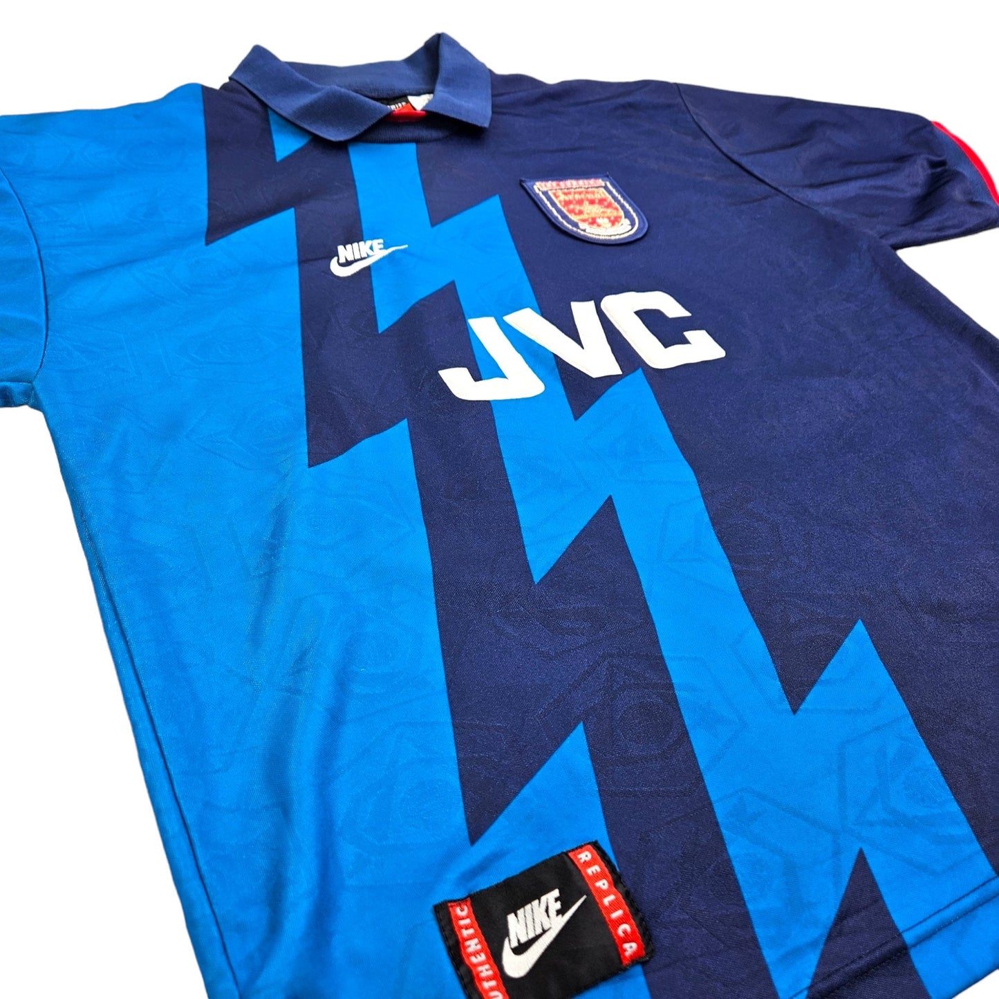 1995/96 Arsenal Away Football Shirt (XL) Nike #10 Bergkamp