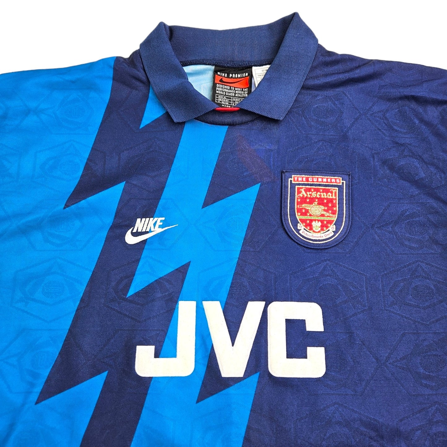 1995/96 Arsenal Away Football Shirt (XL) Nike #10 Bergkamp