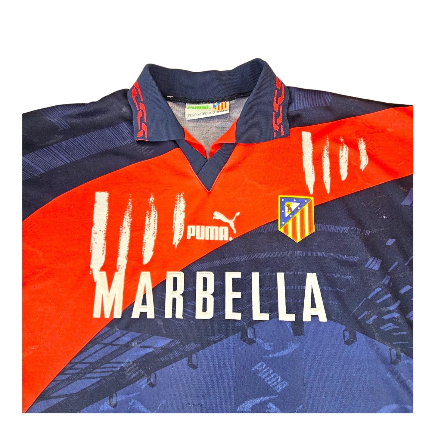 1995/96 Atletico Madrid Away Football Shirt (XL) Puma