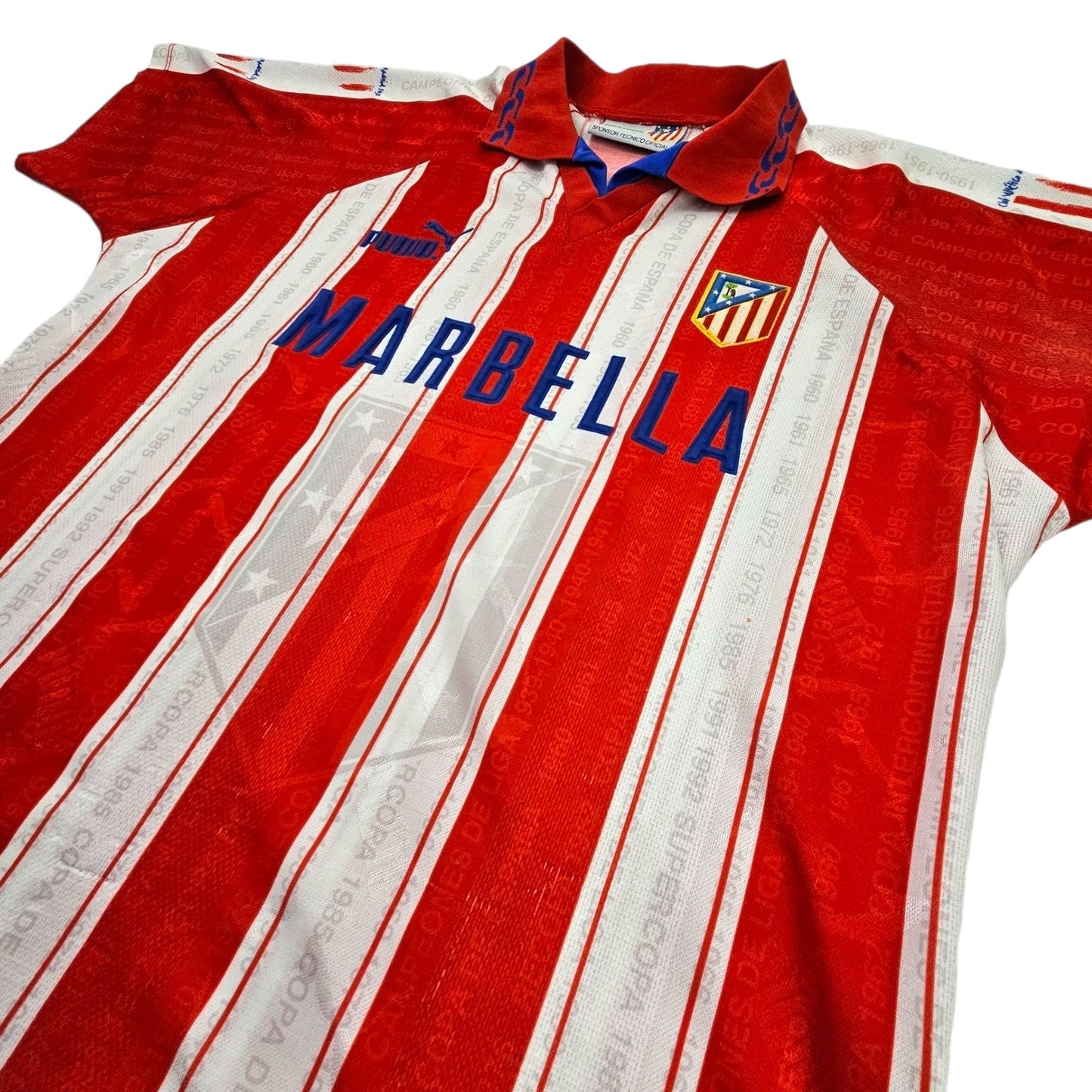 1995/96 Atletico Madrid Home Football Shirt (XL) Puma