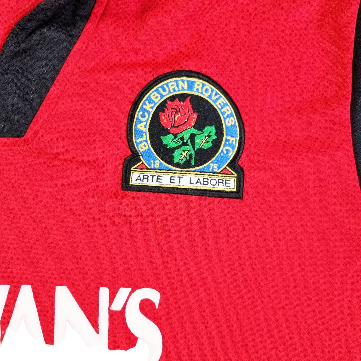 1995/96 Blackburn Rovers Away Football Shirt (L) Asics