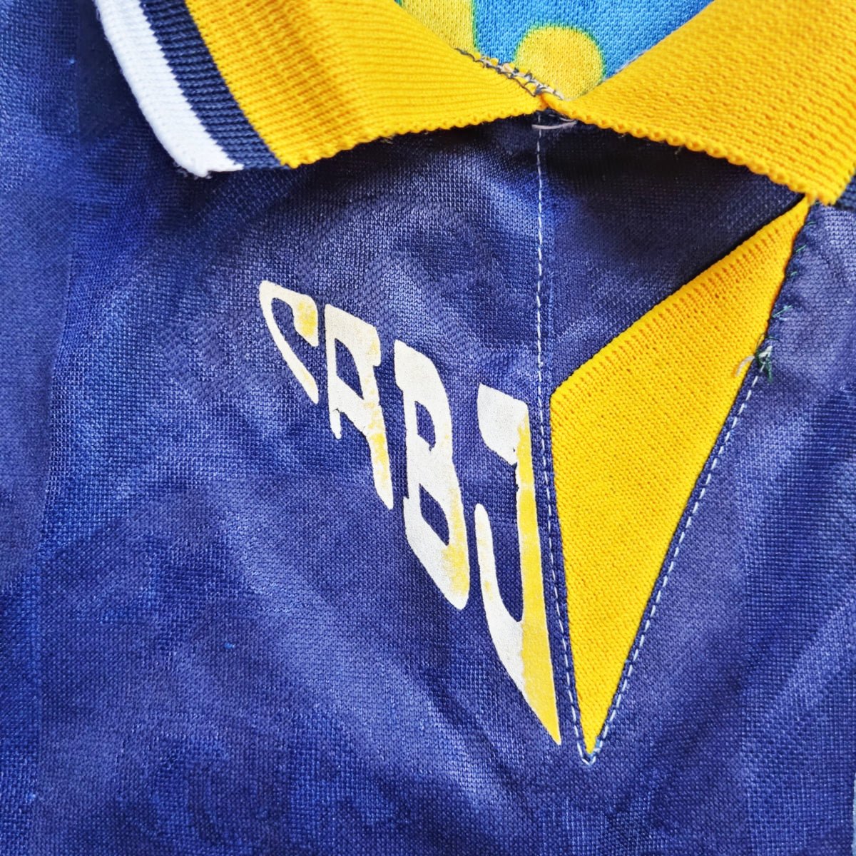 1995/96 Boca Juniors Home Football Shirt (L) Olan #8