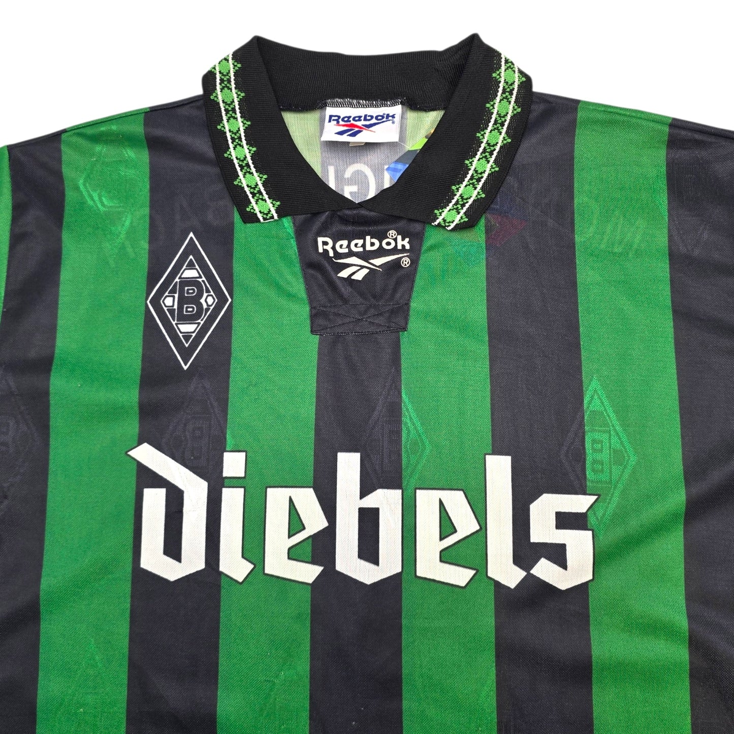 1995/96 Borussia Monchengladbach Away Football Shirt (M) Reebok