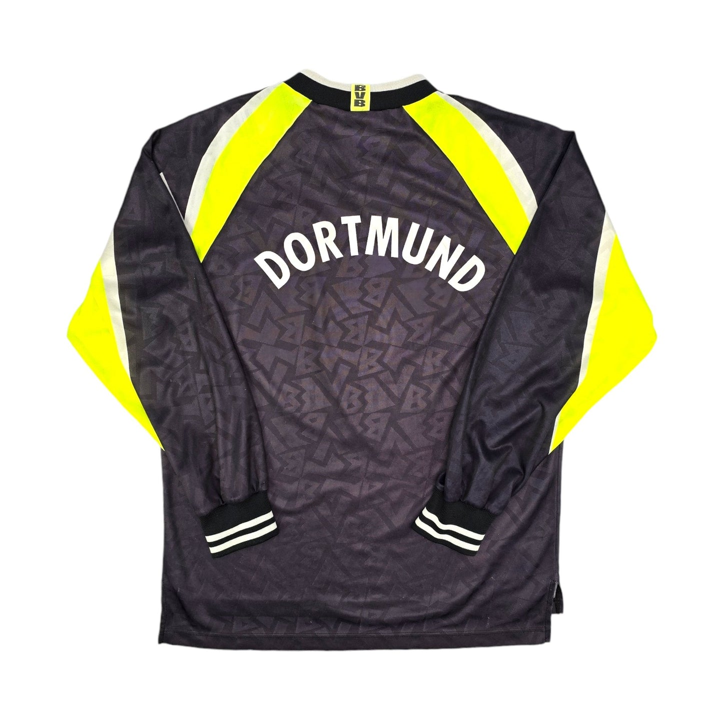 1995/96 Dortmund Away Football Shirt (L) Nike (L/S)